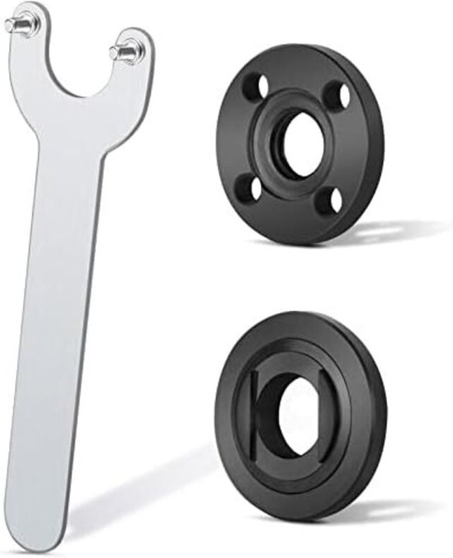 Csparkv - Schleifer-Flanschschlüssel, Winkelschlüssel, Metall-Verriegelungsschlüssel für kompatible 5/8-11