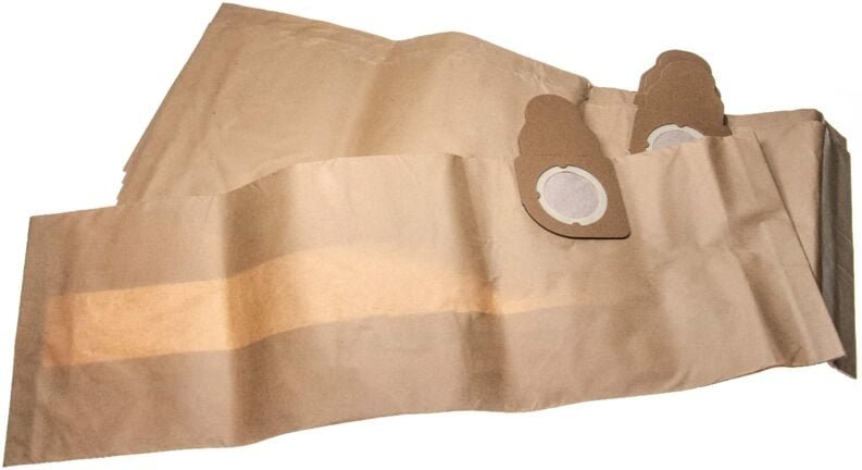 5x Staubsaugerbeutel kompatibel mit Nilfisk / Alto / Wap Aero 840 a, 640 Staubsauger - Papier, 70,6cm x 24cm, braun - Vh...