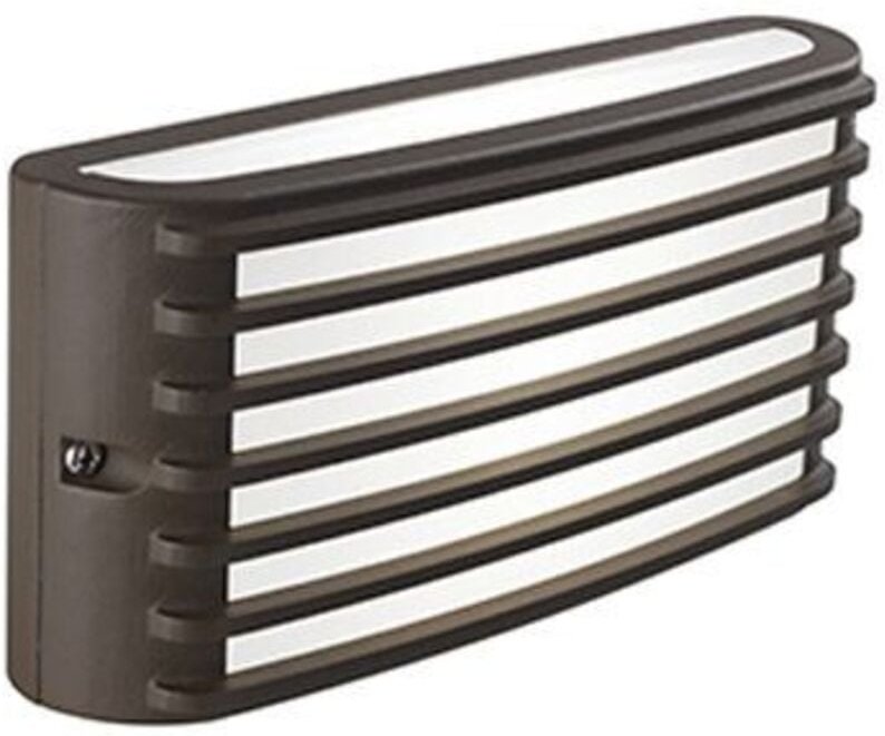 Grid 10w 4000k kaffee led wandlampe - 99501/27 - Sovil