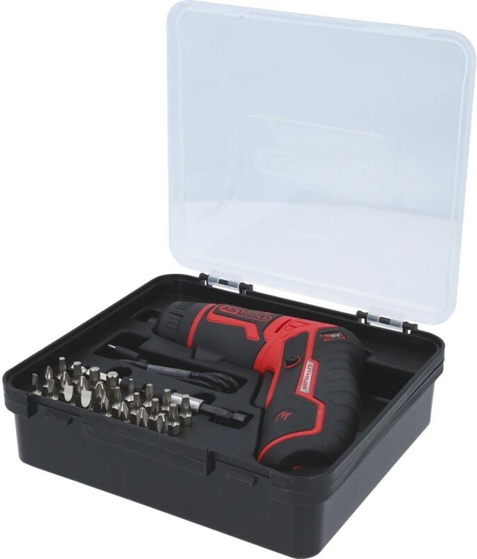 eMONSTER 1/4" Akku-Bit-Schrauber-Satz, 27-tlg.