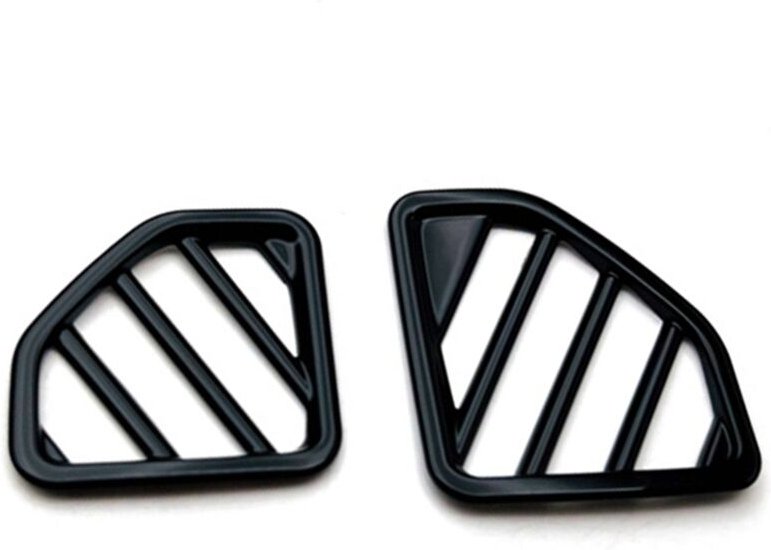 Tlily - Auto Glänzend Schwarz Dashboard Seite Oberen Air Vent Gehäuse Outlet Rahmen Abdeckung Trim für Daihatsu atrai po...