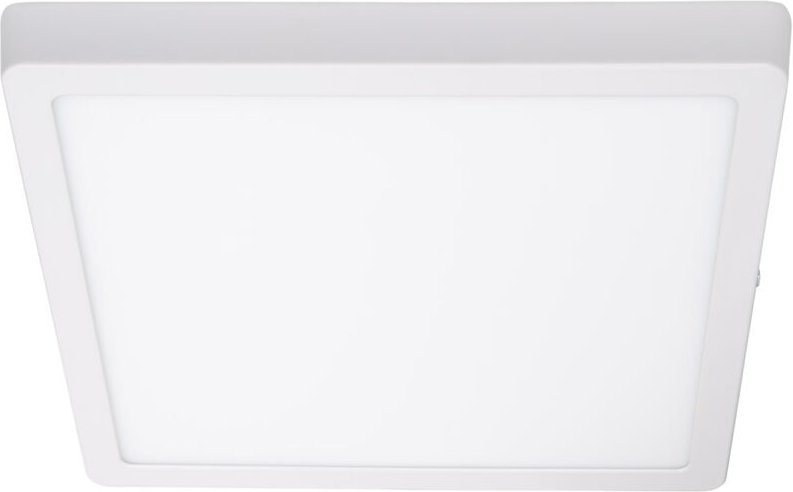 Efectoled - LED-Deckenleuchte 24W Eckig Aluminium 280x280 mm Slim cct Wählbar Galán SwitchDimm Weiß