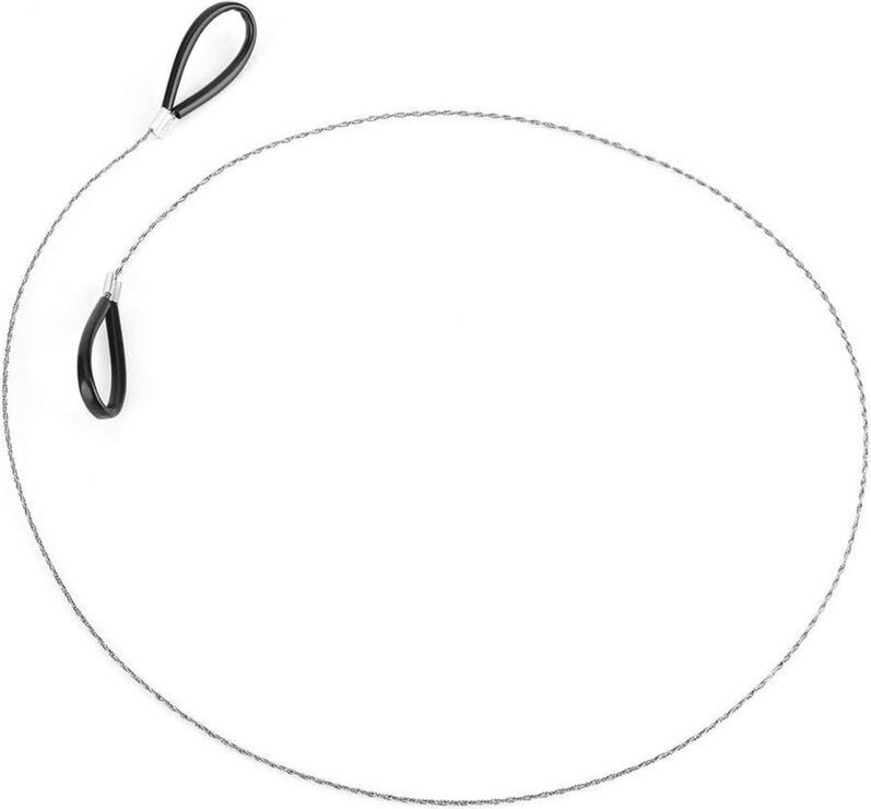 Drahtsäge, Notfall-Drahtsäge, Stahl-Handsäge, Dekupiersäge, Reise-Cam, Überlebenswerkzeug, Notfall-Überlebensausrüstung