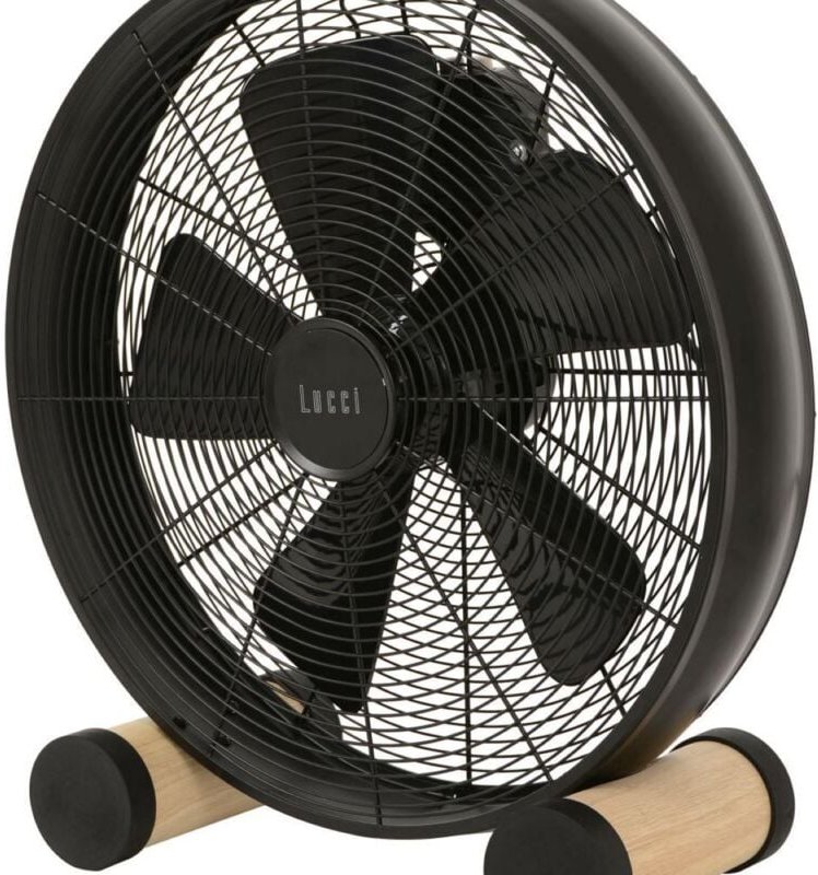 Bodenventilator Breeze Floor Schwarz