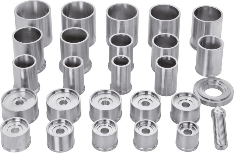 Zug und Druckhülsen Satz, Anzahl Werkzeuge: 26 - Vigor