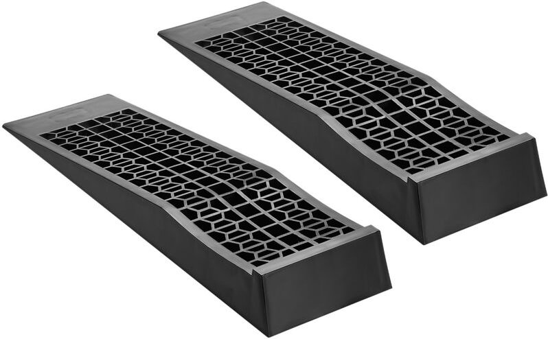 Mophorn Autorampen Auffahrrampen 2 Stk. mit 65 mm Hub, tragbare Servicerampen für Wartungsarbeiten in der Garage, Ölwech...