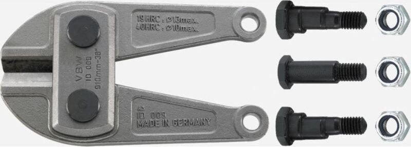 Messerkopf m.Schrauben 460mm waggonit VBW