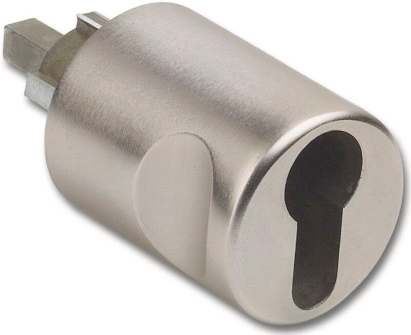 3570 ass Zylinder-Drehgriff Profil-Halbzylinder gerichtet für pz, Zamak - Junie