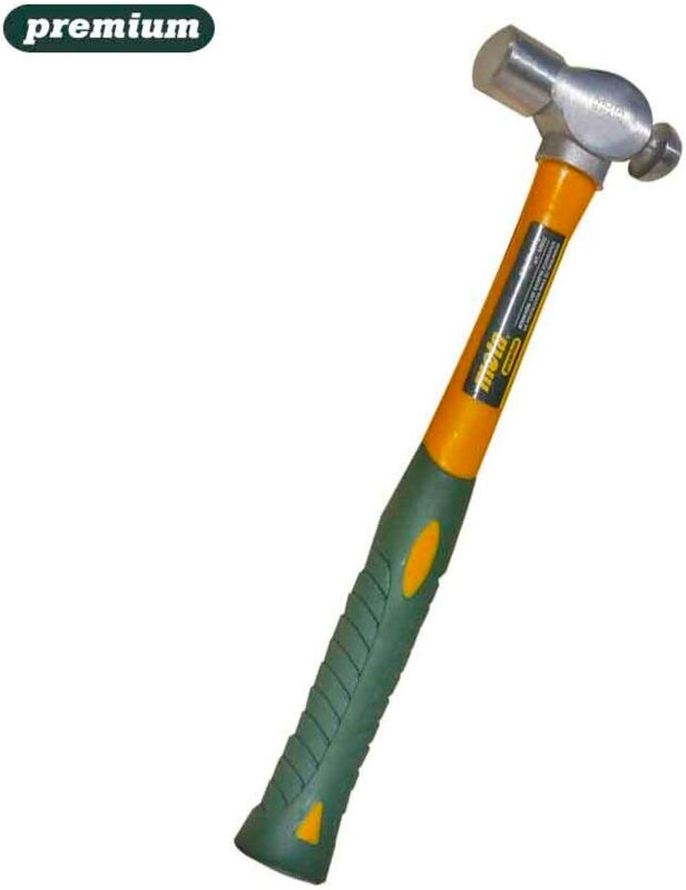 Polierter Kugelhammer 335gr mit Faser mb03