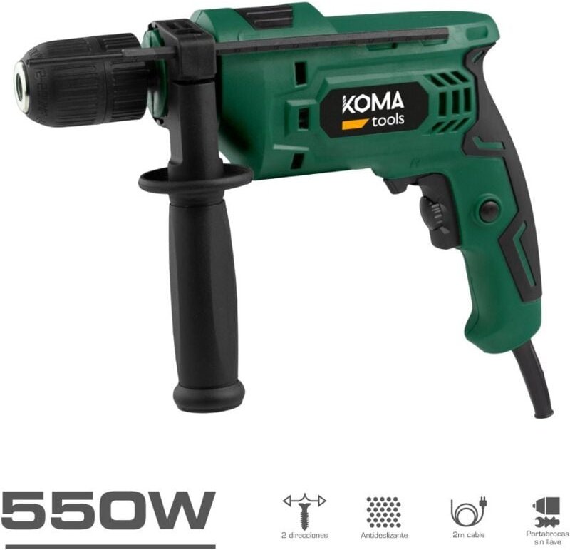 Koma Tools - Akku-Schlagbohrmaschine - 550W