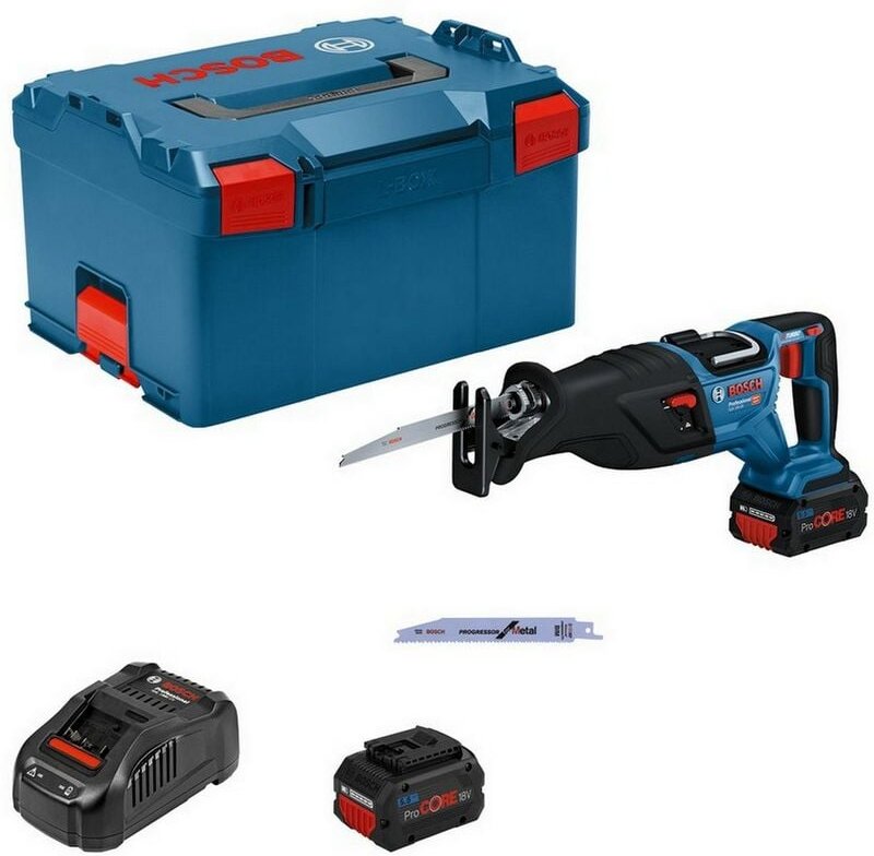 Bosch Akku Säbelsäge Säge 2x ProCORE 5.5Ah gsa 18V-28 professional 06016C0003