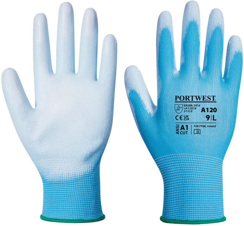 Gant mit PU-Beschichtung Farbe: Blau Größe XXL - Portwest