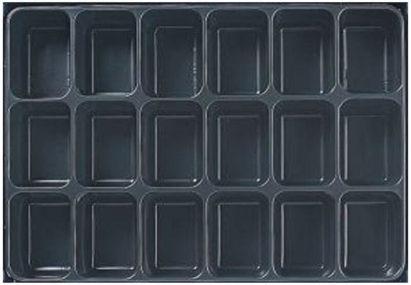 E-norm Montagekoffer leer,18 Fach E-normpro