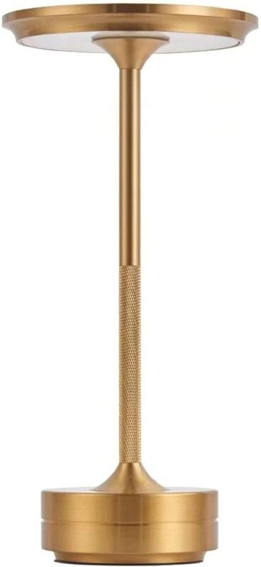 Wiederaufladbare batteriebetriebene kabellose Tischlampe, 2600-mAh-Akku, 3 Farbmodi, stufenloses Dimmen mit Touch, moder...