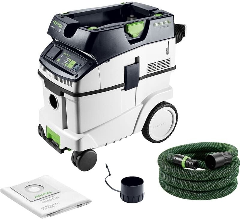 Festool Absaugmobil CLEANTEC CTM 36 EI, inkl Hauptfilter Filtersack Saugschlauch
