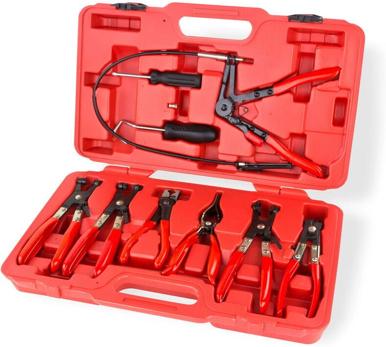 Schlauchschellen Spezialzangen Satz 10 tlg.