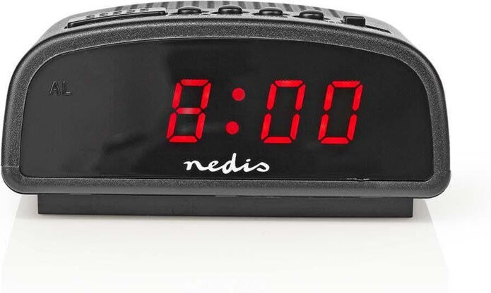 Digitaler tischwecker led anzeige schlummerfunktion nein schwarz