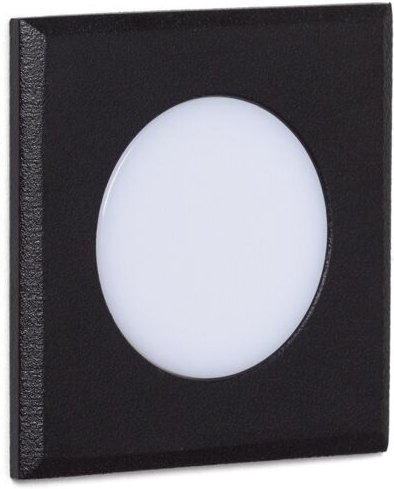 Led Wandeinbauleuchte 2W Quadratisch Welly Schwarz