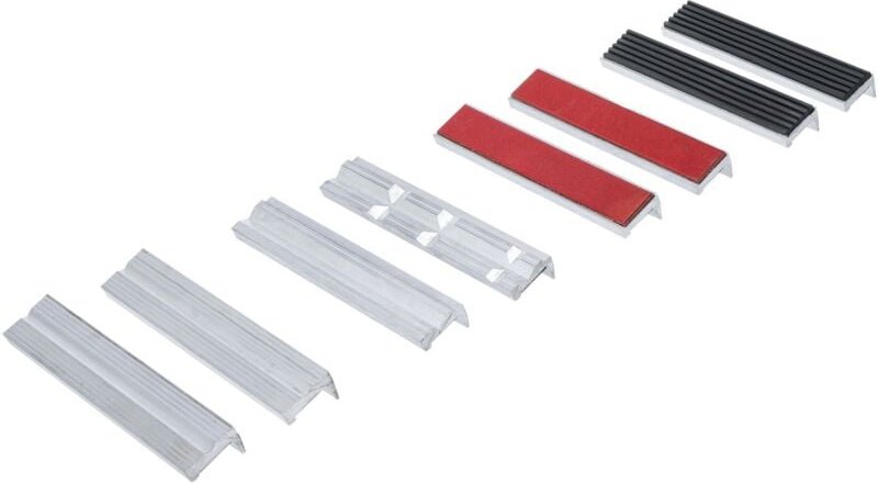 Schraubstock-Schutzbacken-Satz Aluminium 150 mm 8-tlg.
