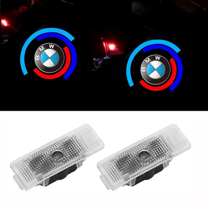 Auto Türschild Licht für BMW 5er z8 x5 e39 e52 e53 Projektion Licht führte willkommen Licht,4 stück