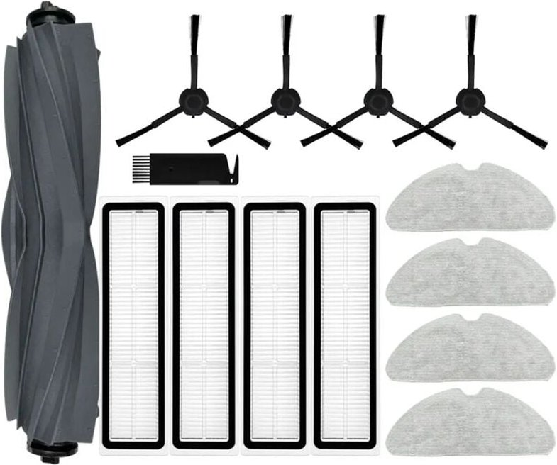 Für Bot D10S Roller Wichtigsten Seite Pinsel Hepa-Filter Mopp Tücher