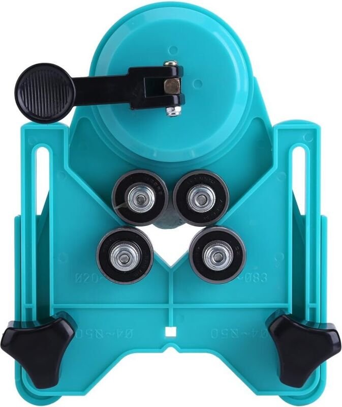 0,2-3,1 Zoll / 4 mm - 80 mm verstellbare Diamant-Glaslochsäge, Diamantsäge-Öffnungshalter, Positionierhalter, Montageanl...