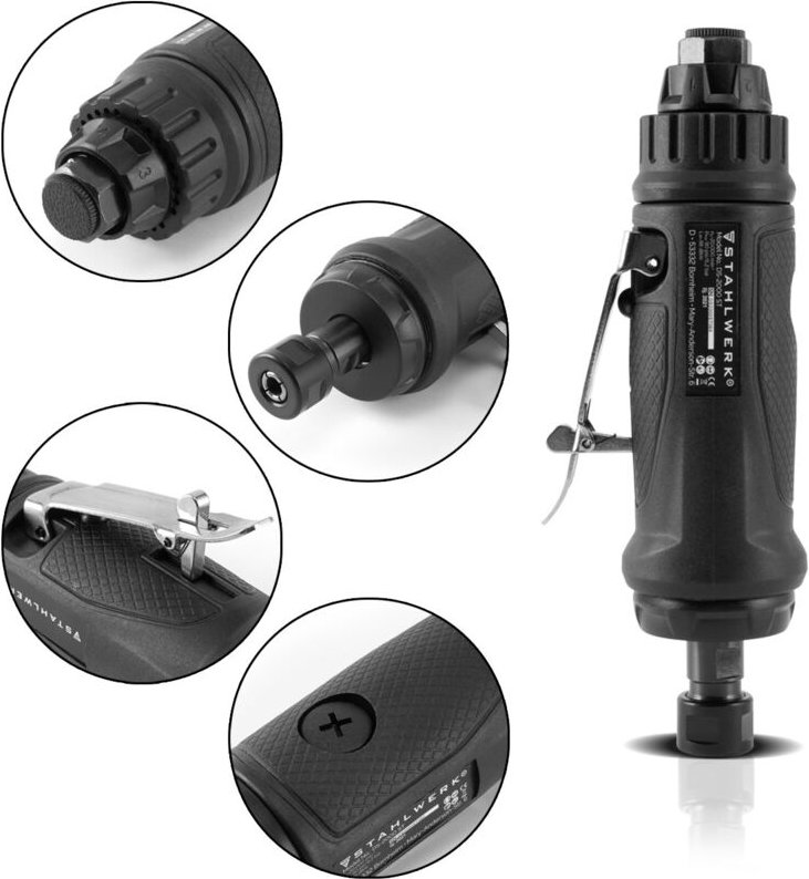 Stahlwerk - Druckluft Stabschleifer DS-2000 st Geradeschleifer mit 20.000 U/min