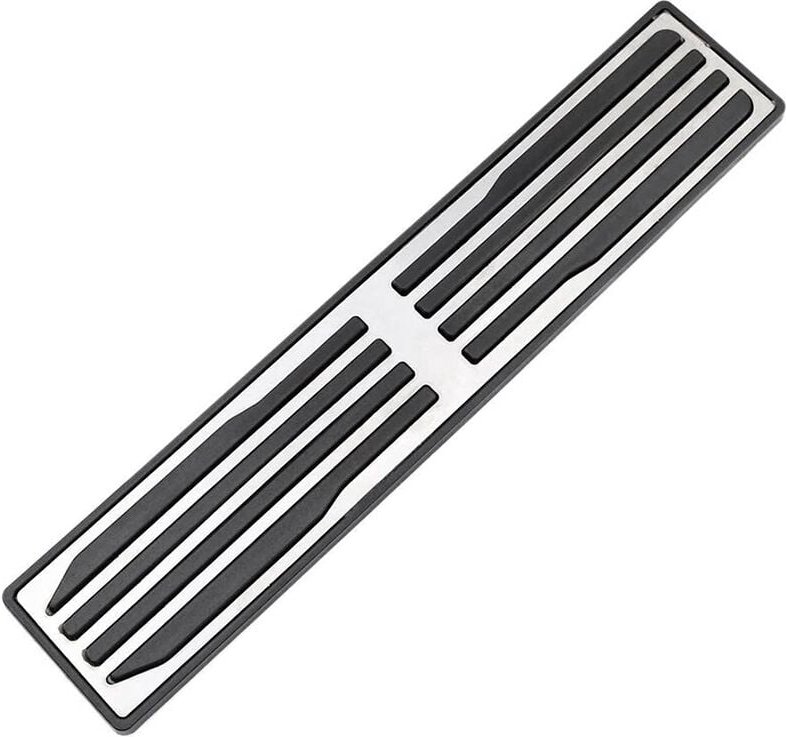 Tlily - Für 2016–2019 Jaguar xe xf E-Pace F-Pace Range Rover Velar Fußstütze aus Stahl Fußstütze Dead Pedal Cover Zubehö...