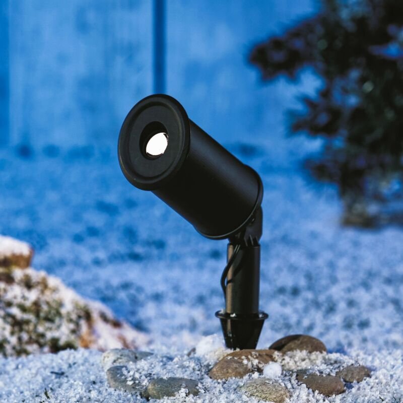 Projektor Fassade Weihnachtsbaum grün