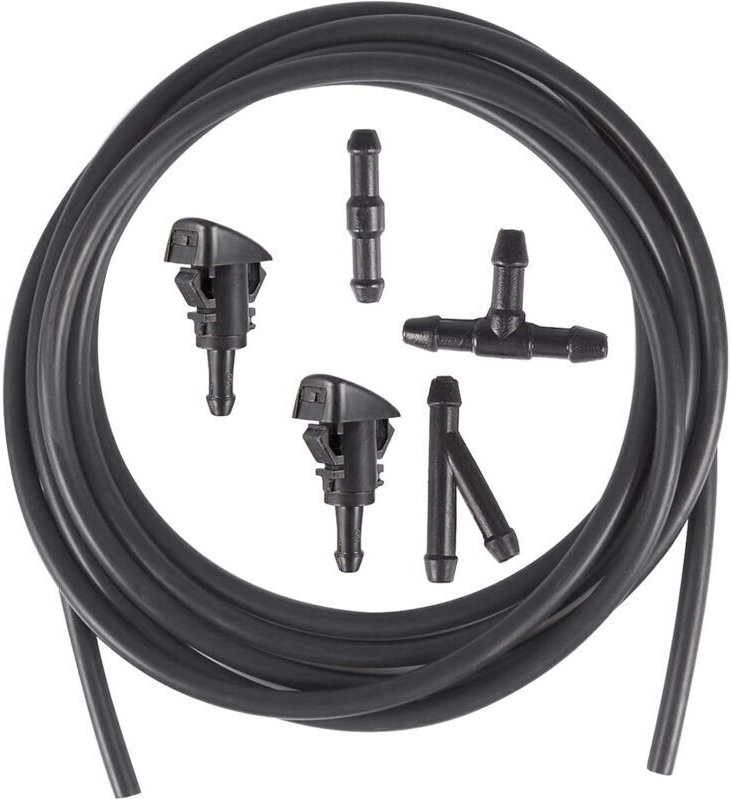 ZVD - 2 Buses de Pulvérisation de Lave-Glace, Compatibles avec Dodge, Jeep, Ram, Tuyau de Fluide Inclus