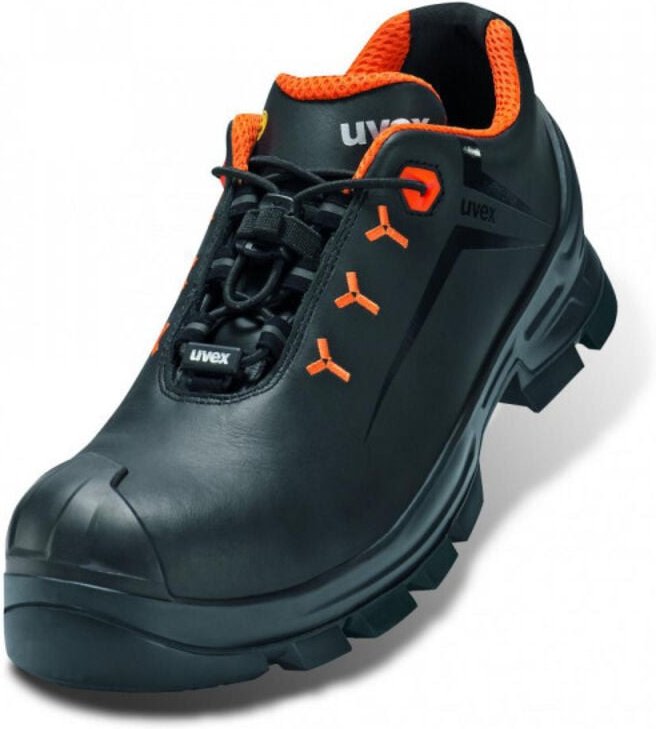 2 macsole Sicherheits-Halbschuh Gr.44 W11 S3L esd sr hro schwarz/orange 6522.2 - Uvex