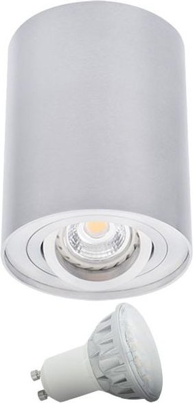 Kanlux - led 5 Watt Decken Zylinder Leuchte Wohnraum Alu up Beleuchtung 1-flg