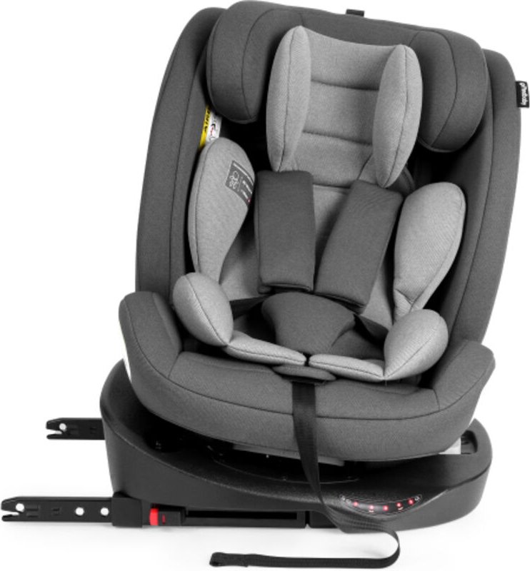 360° drehbarer Kindersitz mit vorwärts-/rückwärtsgerichteter Montage, ISOFIX-System, 0–12 Jahre (0–36 kg), i-Size-zertif...