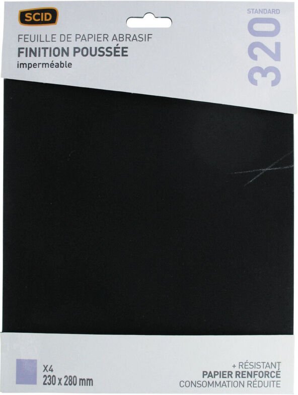 Wasserdichtes Papier 230 x 280 mm 320 4
