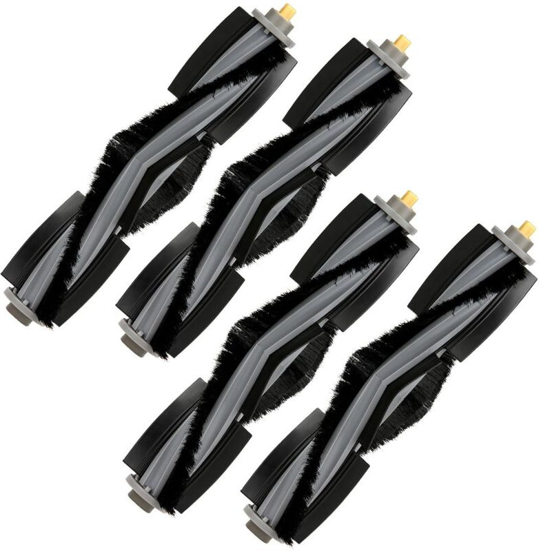 (4 Stück) Kompatibel mit ECOVACS DEEBOT X1/ X1 Omni/ X1 Turbo/ X1 PRO Omni/ T10/ T10 Omni/ T10 Plus/ T20/ T20 Omni. Haup...