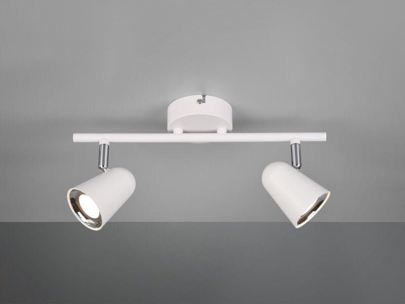 Leuchten 2er led Balken Toulouse weiß Leuchten - Reality