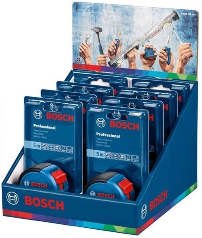 Bosch - Bandmaß 5 m, 8 Stück 1600A02YB3