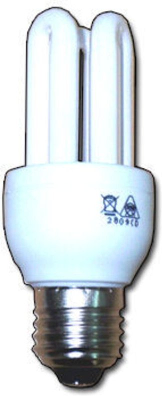 Fplus - dlu Light Elektronische Lampe 3U/T3 230V E27 Kurz 11W Kalt FLS36042