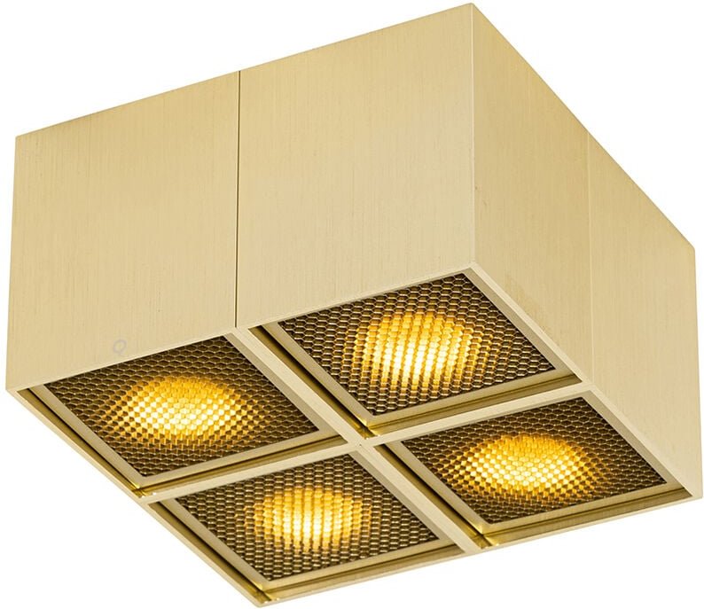 Design-Spot Gold 4-flammig - Qubo Honey