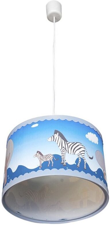 Cristalrecord - Deckenleuchte kinder blau tiere noah cr 99-007-01-120