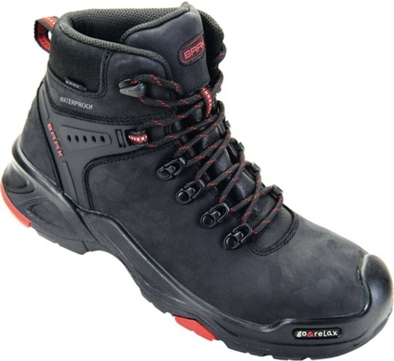Baak - Stiefel S3 dry schwarz bailey - 42 schwarz/rot