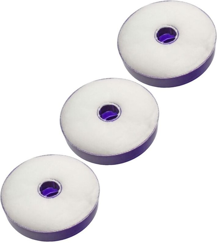 3x Staubsaugerfilter kompatibel mit Dyson DC20, DC21, DC08, DC19, DC29, DC04, DC05 Staubsauger - HEPA-Filter Weiß Lila -...