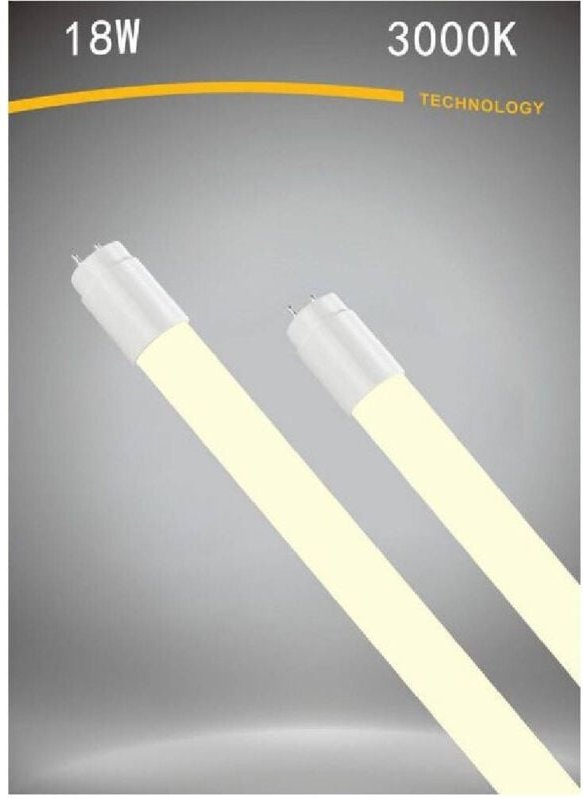 Trade Shop Traesio - Trade Shop - opaco T8 G13 18 w Weiß led Neon natürliches weißes Licht heißes Licht 120 cm Röhre -