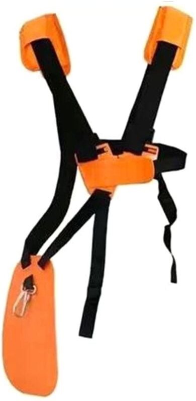 Doppelter Schultergurt, Nylon-Gurt für Rasenmäher, Gartenmäher-Tragegurt, gepolsterter Schultergurt für Freischneider