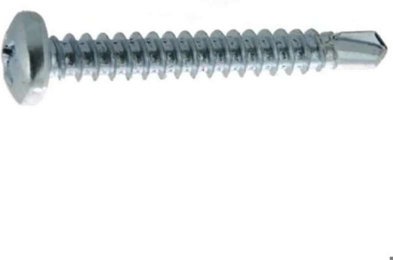 Ultima selbstschneidende Schraube verzinkt Weiß 5,5x19 mm