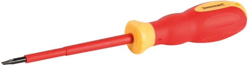 VDE-Elektriker-Schraubendreher mit Weichgriff 0,8 x 4 x 100 mm