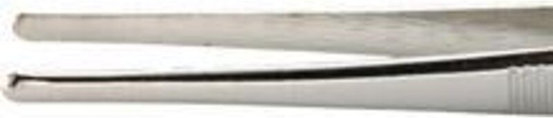 Präzisions-Pinzette vernickelt 300mm runde Spitze - Format