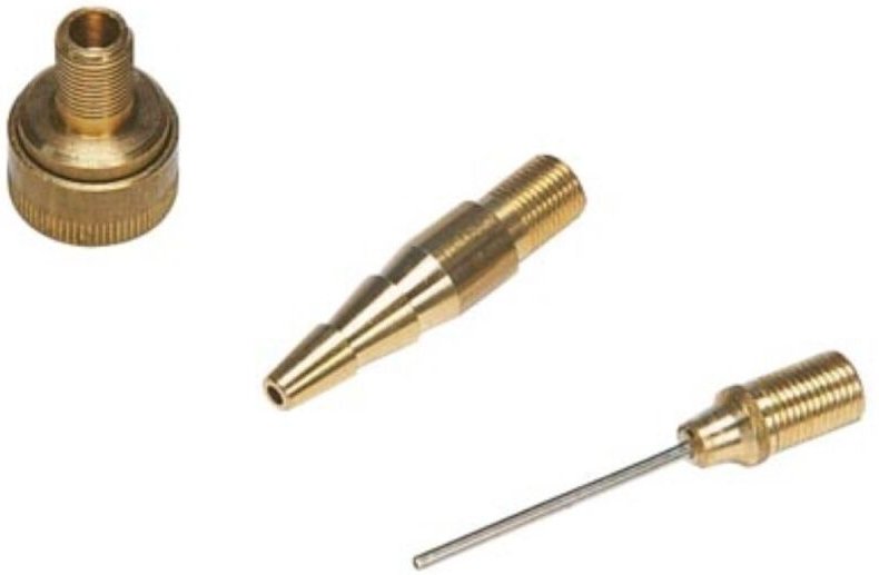 Stanley 3er Set Aufsätze für Luftpumpe, universelle Adapter für Luftmatratze und Ball, Ventilaufsätze für Handpumpe und ...