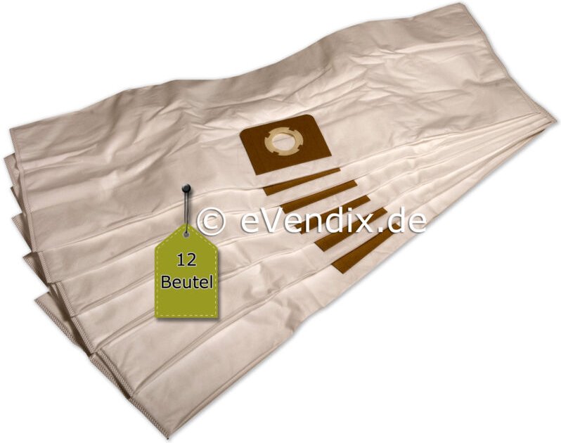 12 Staubsaugerbeutel kompatibel mit KÄRCHER WD 7.000... 7.999 Serie
