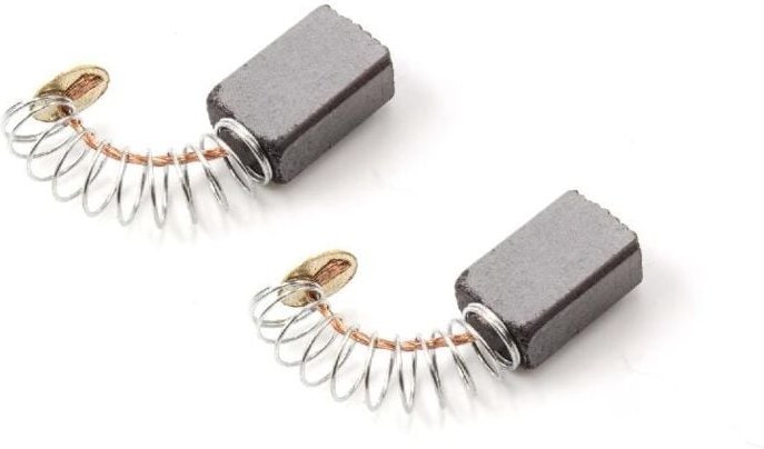 Vhbw - 2x Kohlebürste Motorkohle Schleifkohle 5x8x12mm kompatibel mit Bosch gws 6-115 0601375003, gws 6-115 0601375903 E...